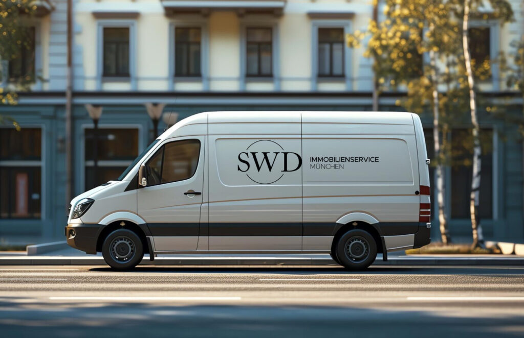 Mockup des SWD Immobilienservice München: moderne Website-Darstellung auf Laptop, Tablet und Smartphone – professionelle Präsentation digitaler Gebäudedienstleistungen für Immobilienbesitzer und Hausverwaltungen.